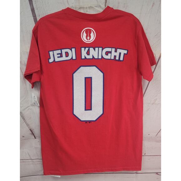 Philadelphia Phillies Jedi Knight Majestic Red T-Shirt Medium - Picture 3 of 6